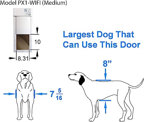 WiFi Controlled Smart Electronic Doggie & Kitty Pet Door