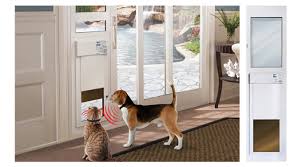 Smart Electronic Doggie & Kitty Pet Door for Sliding Glass Door